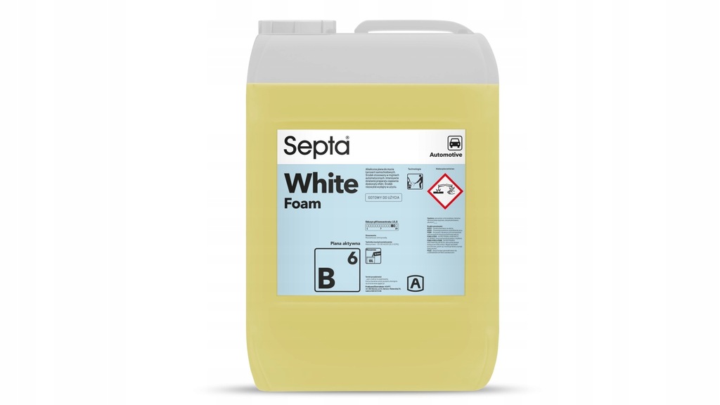 SEPTA White Foam piana aktywna 20L