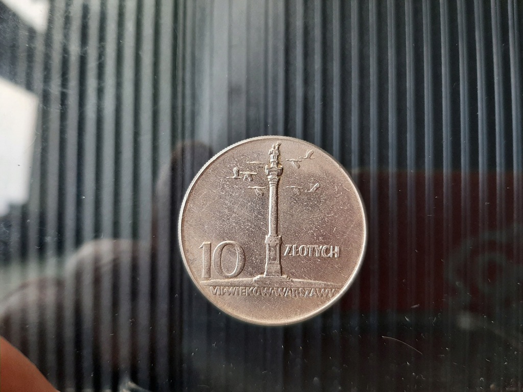 10zł Kolumna Zygmunta 1965rok - Piękna