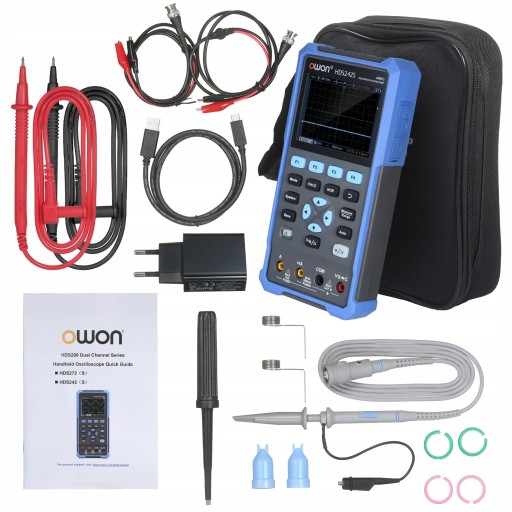 3w1 OSCYLOSKOP RĘCZNY OWON HDS242S 2-CH 40MHz