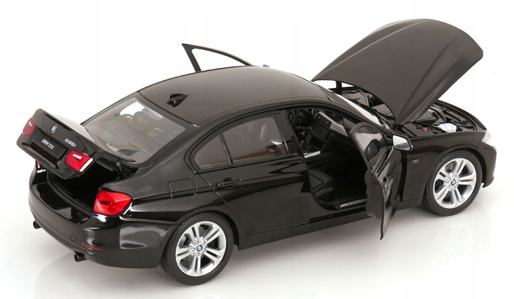 BMW 335i F30 SEDAN 2011 WELLY 1:18 METALOWY model OTWIERANY