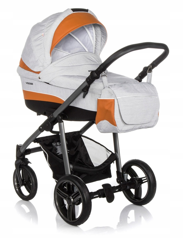 WÓZEK BEBETTO VULCANO S-LINE SL07G Grey - Fox 3w1