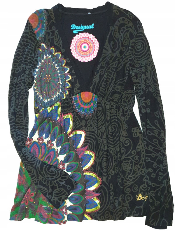 DESIGUAL stylowa tunika XL