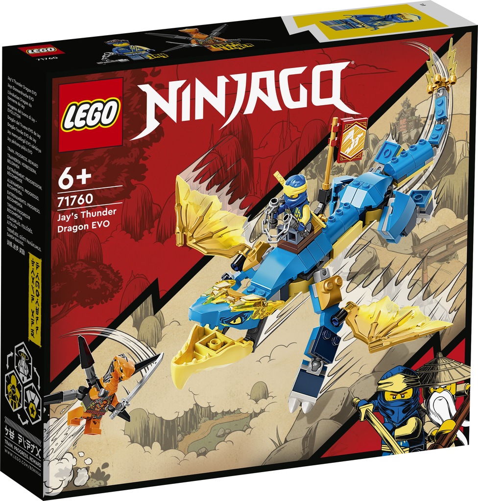 LEGO Ninjago - Smok gromu Jaya EVO 71760