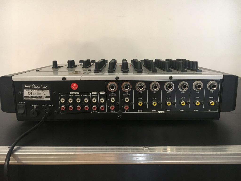 IMG STAGE LINE MMX824 mixer 8 kanałowy stereo 7495770951 oficjalne archiwum Allegro