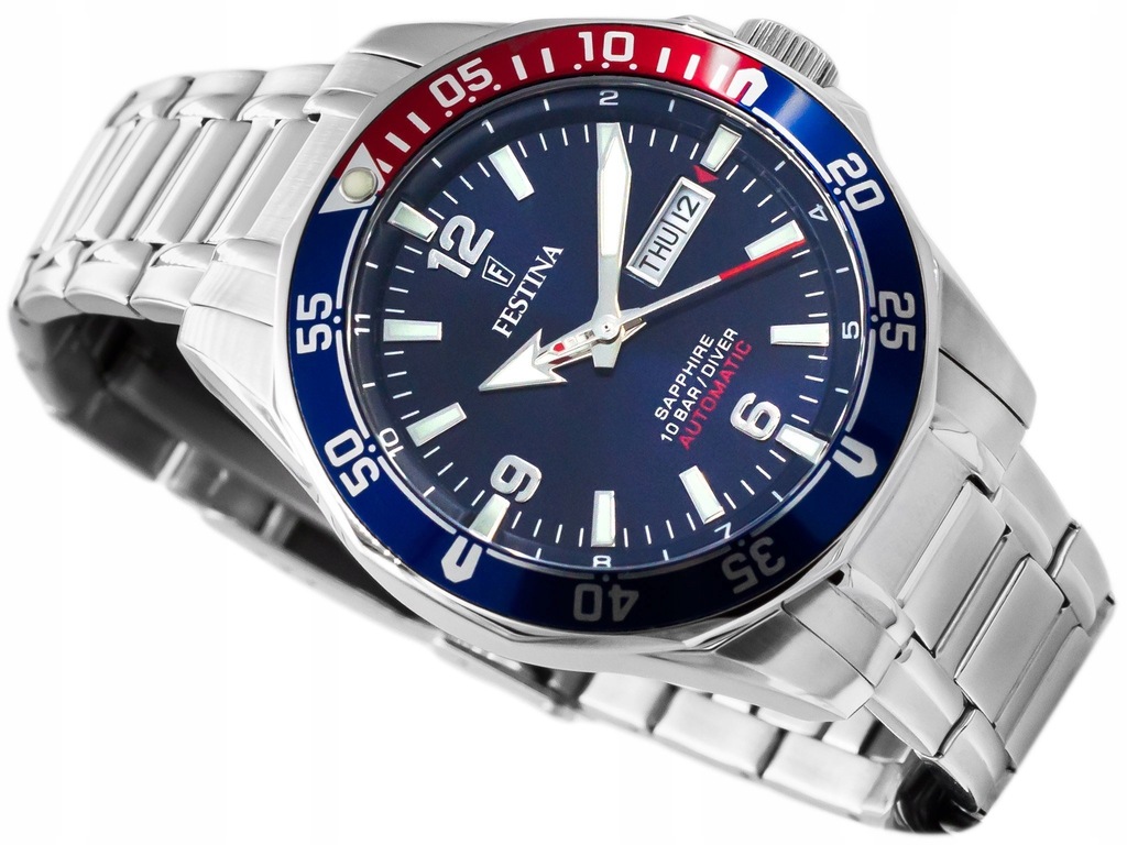 MĘSKI ZEGAREK FESTINA F20478/2 AUTOMAT DIVER SPORT