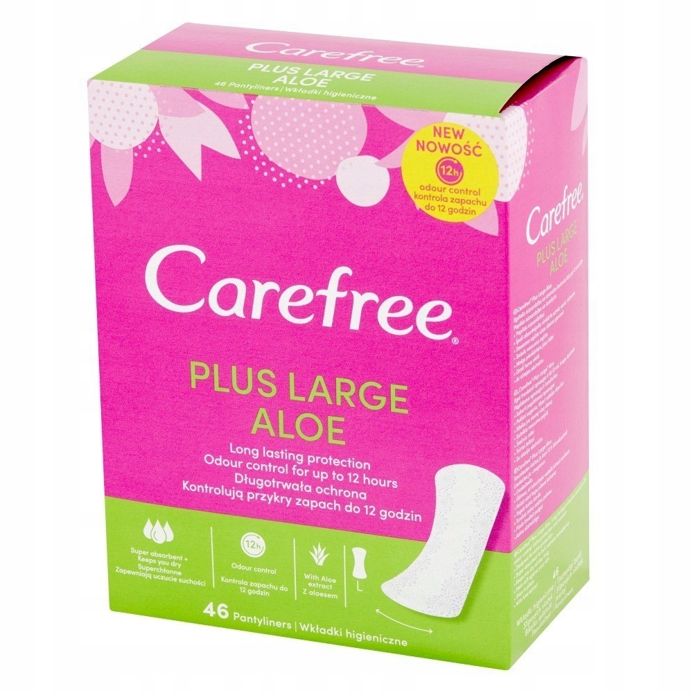 Carefree Plus Large Aloe Wkładki higieniczne 1op.-