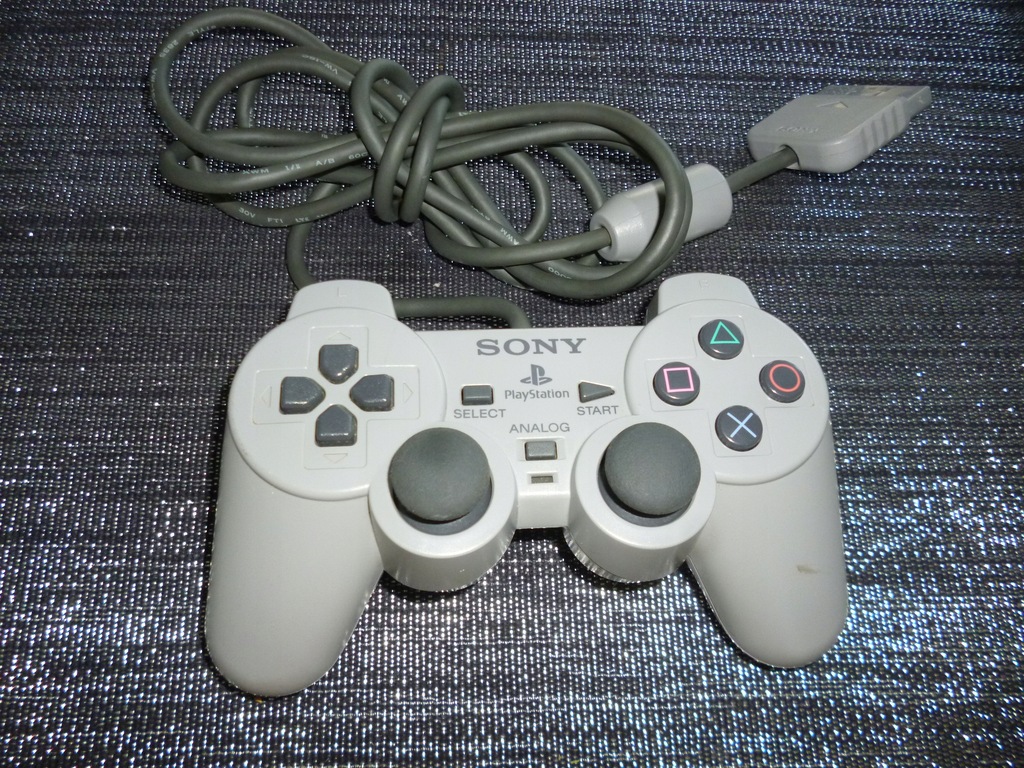 Pad Sony PS1 PSX One SCPH-1200 szary stan bdb