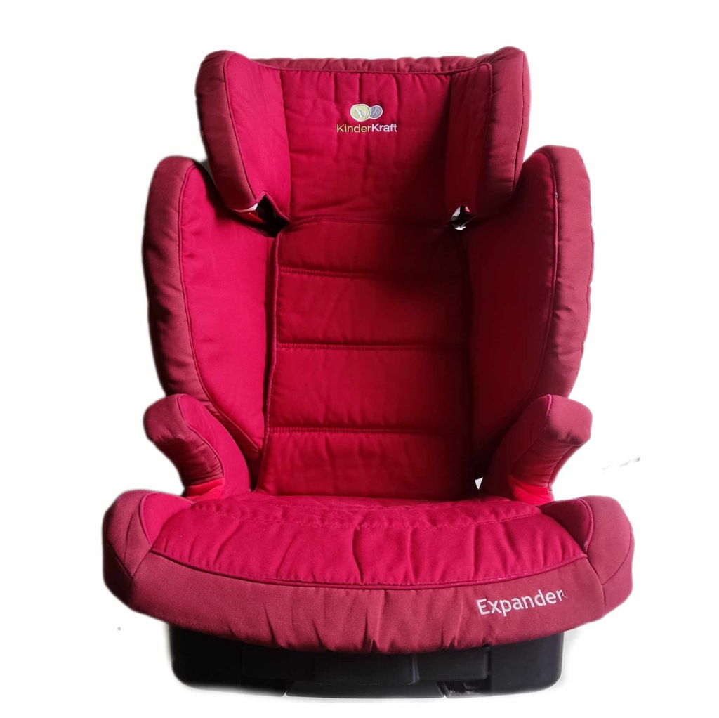 D Kinderkraft fotelik czerwony ISOFIX 15-36 kg EXPANDER