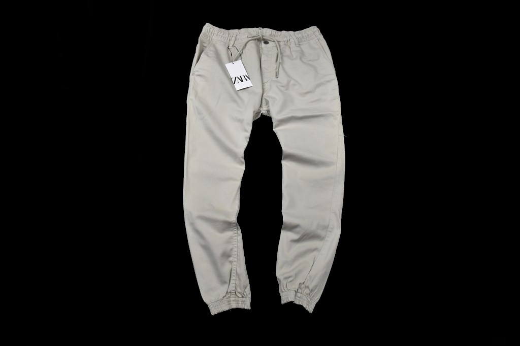 R3C020 ZARA __FY5 SPODNIE CASUAL JOGGER __M