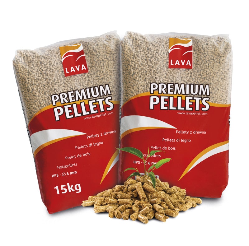 LAVA pellet drzewny PREMIUM 6mm (pelet) paleta 975 11853578136