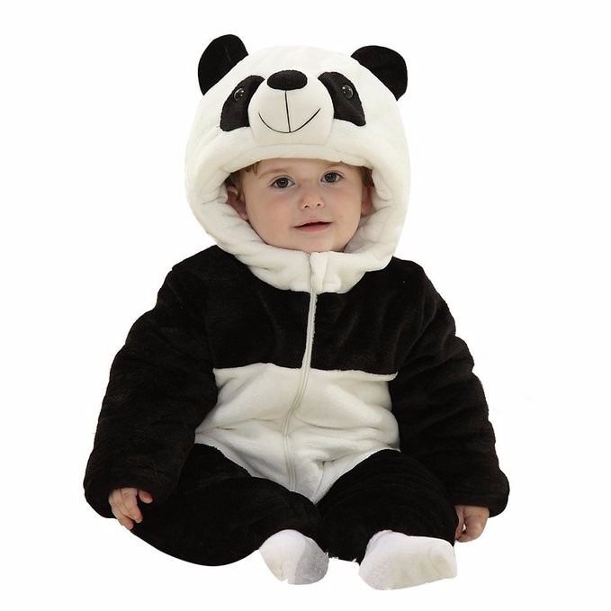 PIŻAMA onesie kigurumi dla dzieci PANDA 80 cm