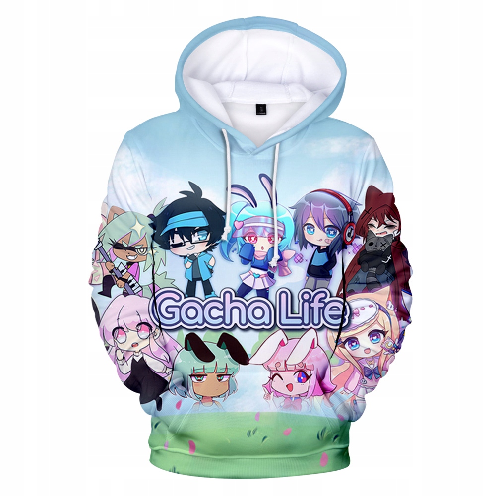 Gra Gacha Life Bluza z Kapturem Moda Damska Bluzy - 11971794585 ...