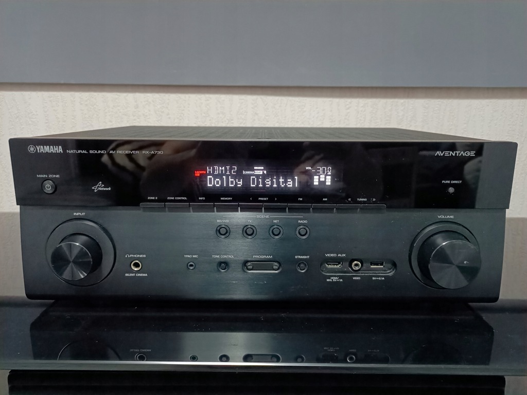 Yamaha Aventage RXA730 amplituner czarny 11611341491 oficjalne