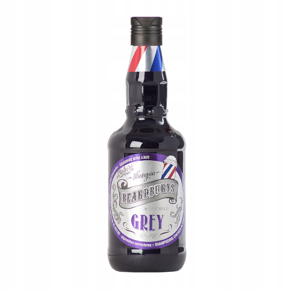 BEARDBURYS GREY SZAMPON DO SIWYCH WŁOSÓW 330ml