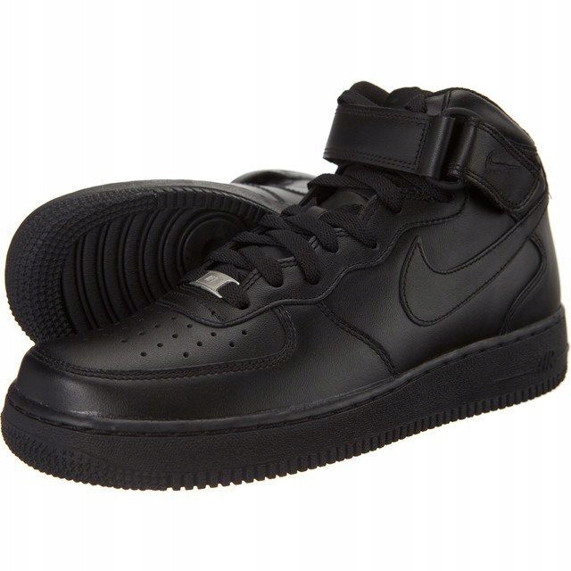 WYSOKIE BUTY MĘSKIE NIKE Air Force 1 skóra 43 - 7828935596 - oficjalne  archiwum Allegro