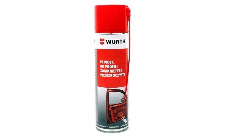 Wosk do profili zamknietych transp. 500ml Wurth