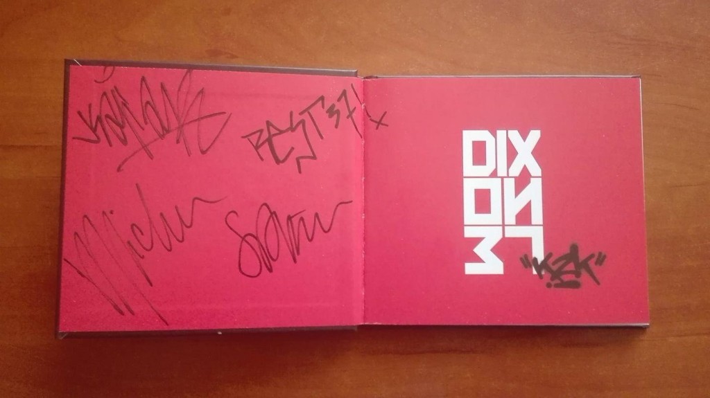 DIXON 37 CD + AUTOGRAFY-Krew za krew ZŁOTA EDYCJA