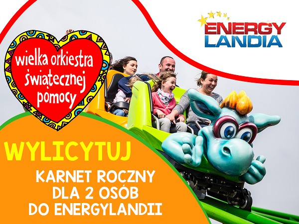 Całoroczny karnet dla 2 osób do Energylandia