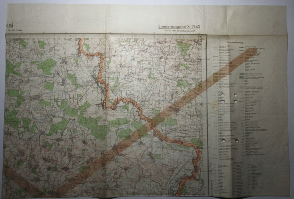 Mapa Kryłów, Dołhobyczów, Mircze, Waręż, Telatyn, Cichobórz, Mieniany, 1940