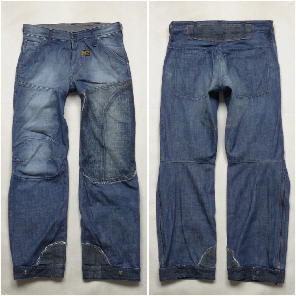 G-STAR Elwood męskie niebieskie jeansy W30 L32