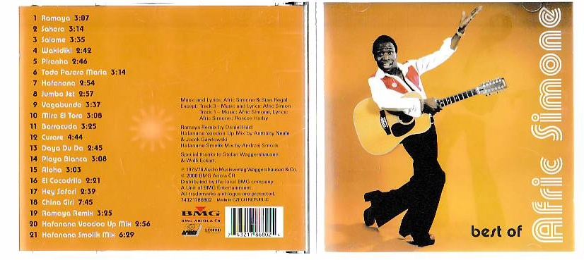 CD Afric Simone - Best Of Afric Simone I Wydanie