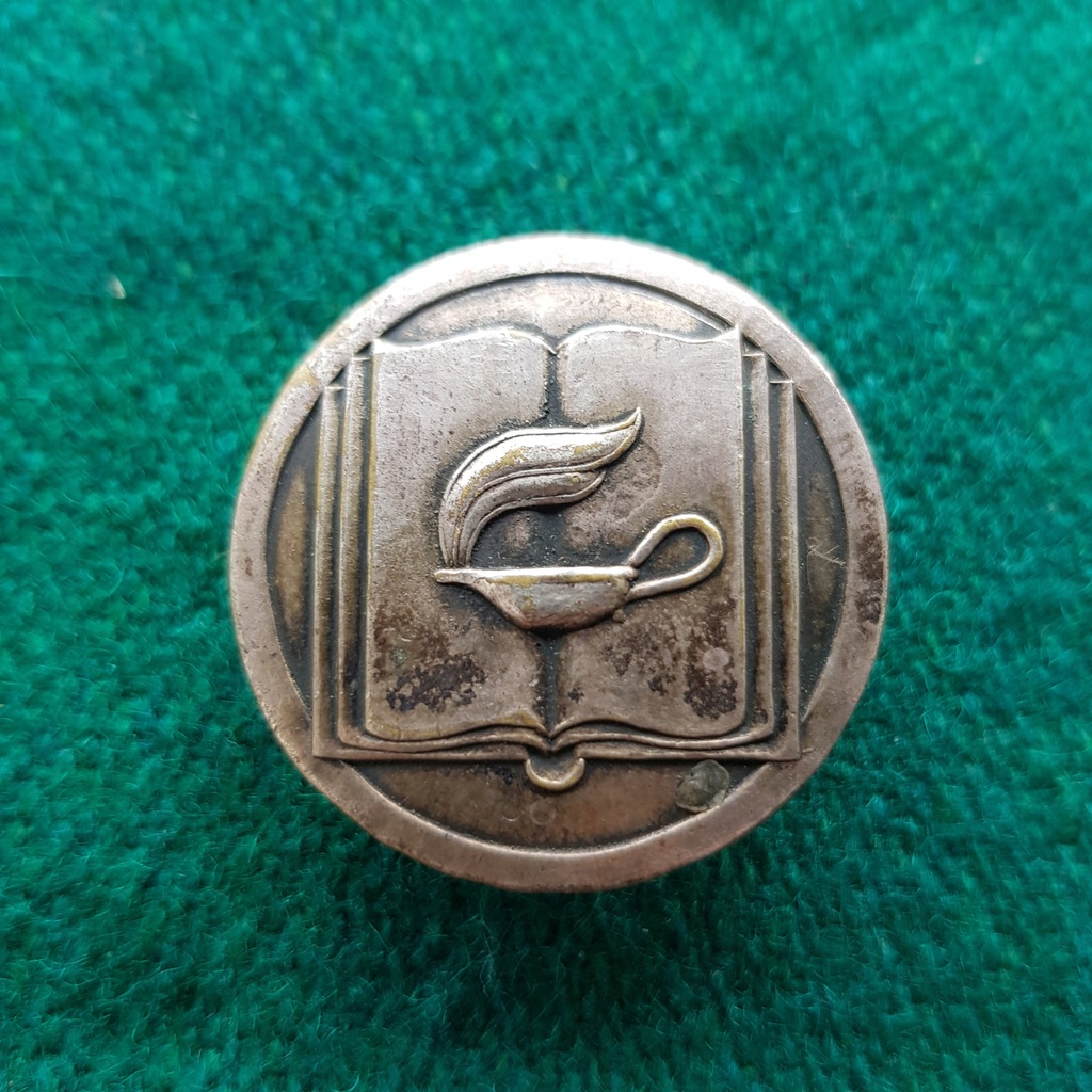 Oznaka Czapkowa Szkolna Kaganek Oświaty II RP