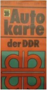 Auto karte der DDR - praca zbiorow