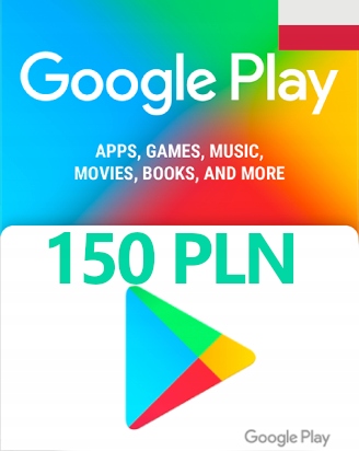 Kod podarunkowy Google Play 150 zł