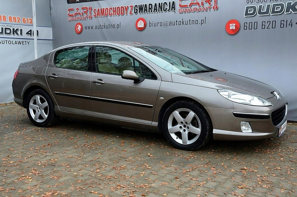 Peugeot 407 2,0 HDI SKÓRA PODGRZEWANE FOTELE 7669635466