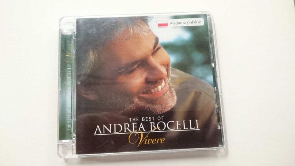 CD The Best of Andrea Bocelli Vivere