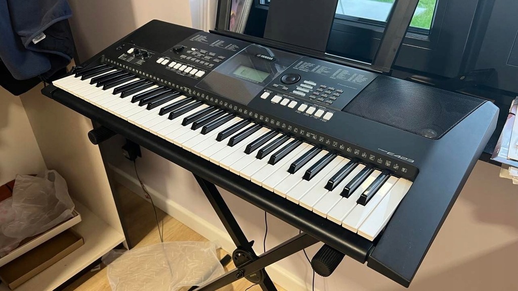 Keyboard Yamaha PSRE423 12949904085 oficjalne archiwum Allegro