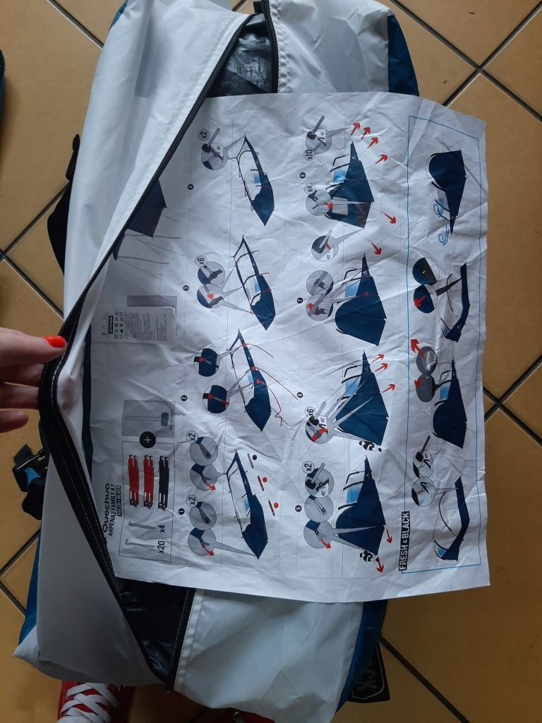 NAMIOT KEMPINGOWY QUECHUA ARPENAZ FAMILY 4.1 - 8999911361 ...