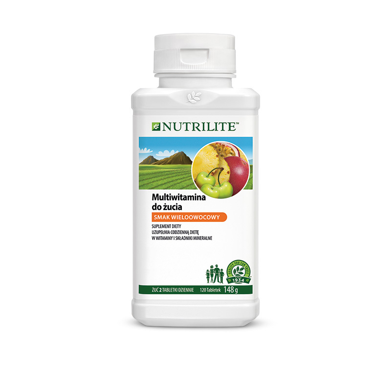 Suplement Nutrilite Multiwitamina do żucia 120 tab