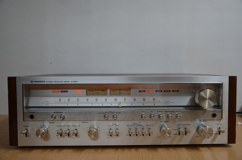 Купить Ресивер PIONEER SX-850 MONSTER! БЕЛЫЙ ВОРОН!!: отзывы, фото и ...