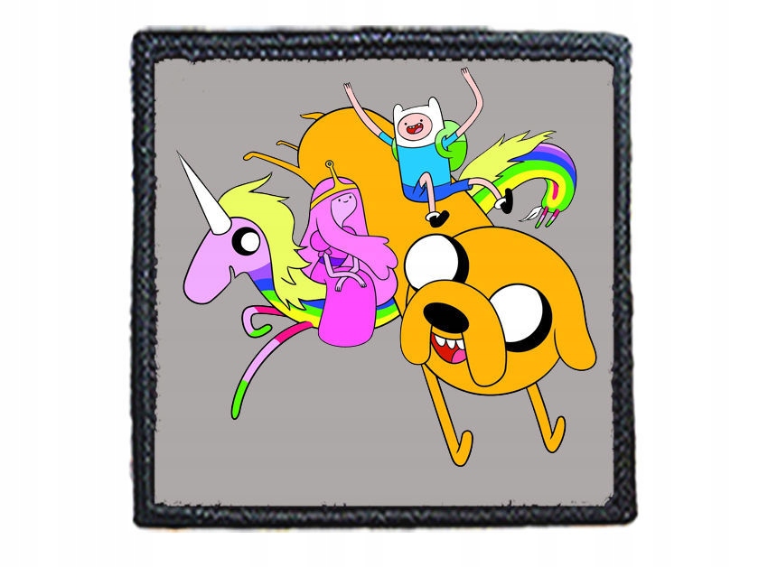 Naszywka ADVENTURE TIME / PORA NA PRZYGODĘ EKIPA