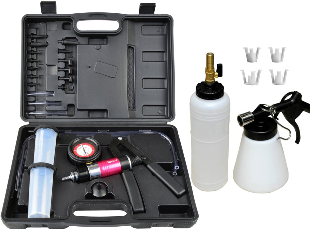 ZESTAW DO ODPOWIETRZANIA HAMULCÓW POMPKA PRÓŻNIOWA - 7854006573