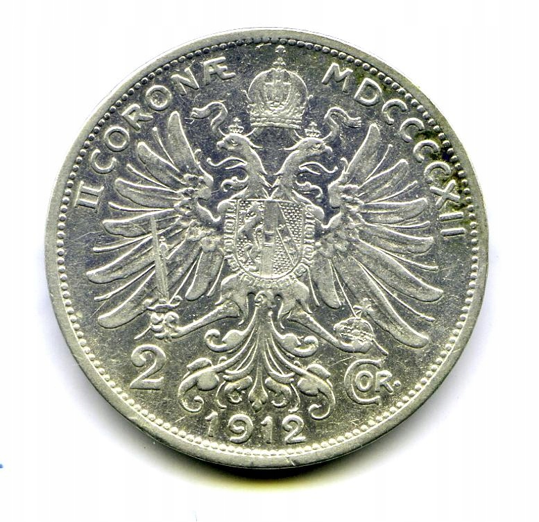 AUSTRIA-2 COR-1912 R-Ag0.835-10 Gr-POŁYSKOWA