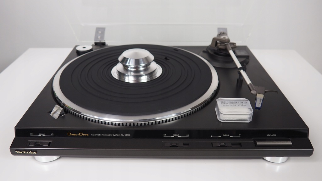 TECHNICS SL-DD33 nowa pokrywa, igła & dodatki