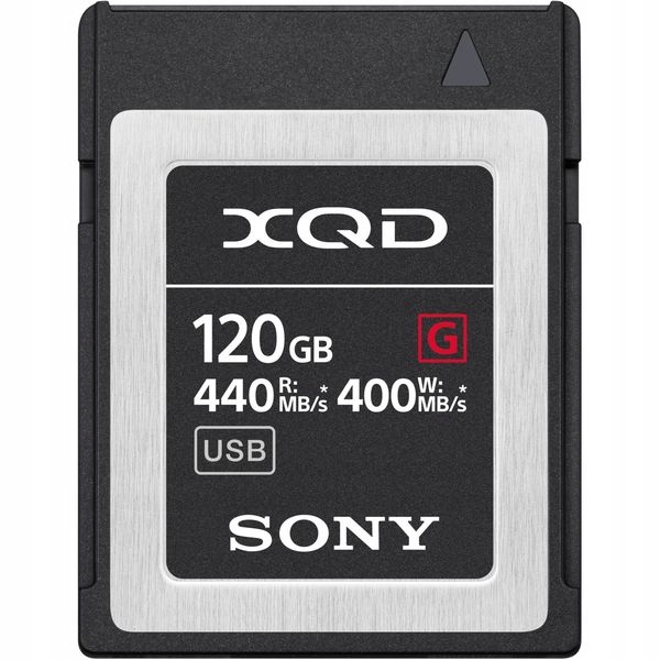 Karta Sony XQD G 120GB 440 mb/s