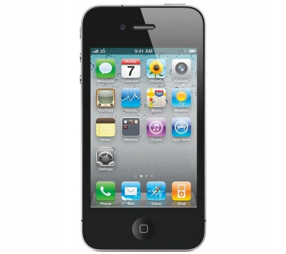 100% Oryginalny Apple Iphone 4S 8Gb Czarny