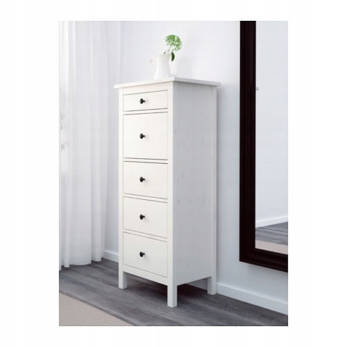 IKEA Komoda Hemnes 5 szuflad, drewno, F.V.