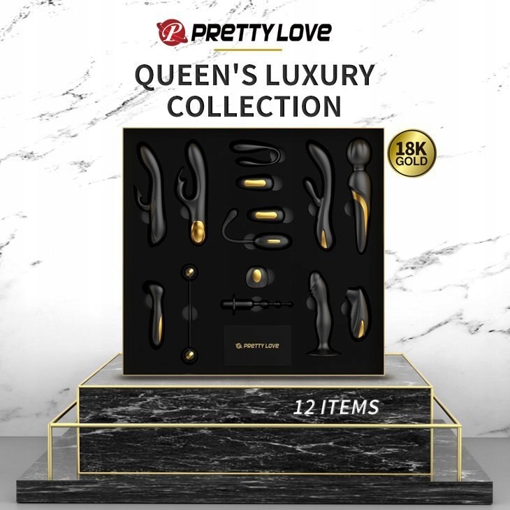 PRETTY LOVE - Golden Black Couple&#039;s Set