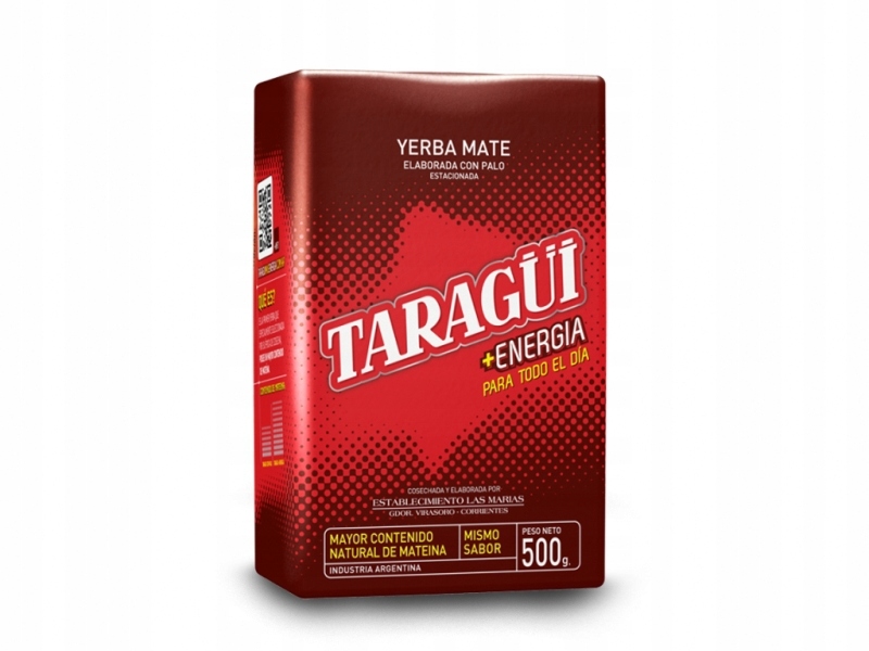 Yerba Mate TARAGUI ENERGIA Mega Pobudzenie- 500g