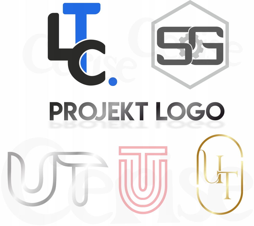 Projekt LOGO Logotyp Elegancki znak graficzny firm