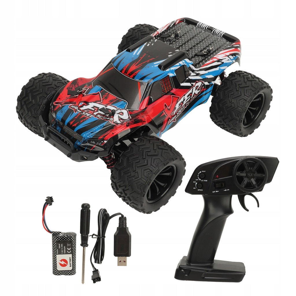 Samochód 1:16 RC 7,4 V 1500 mAH 40 km/h Maksymalna prędkość Podwójny