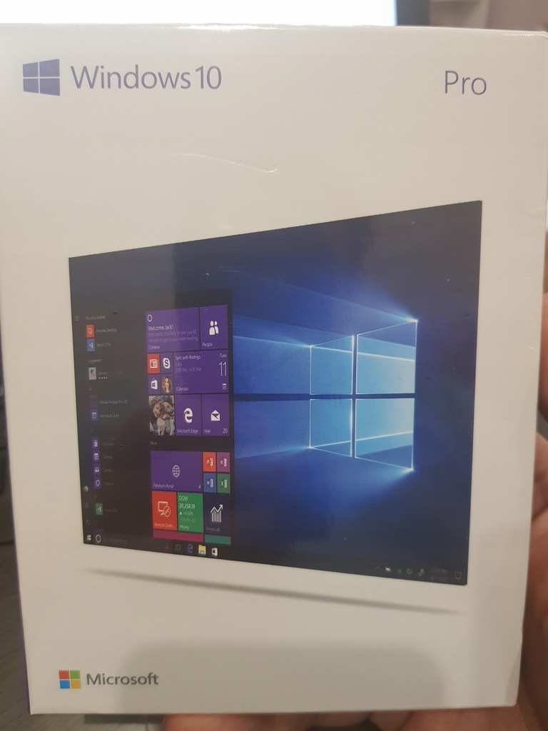 Windows 10 PRO BOX Nowa wersja RS2