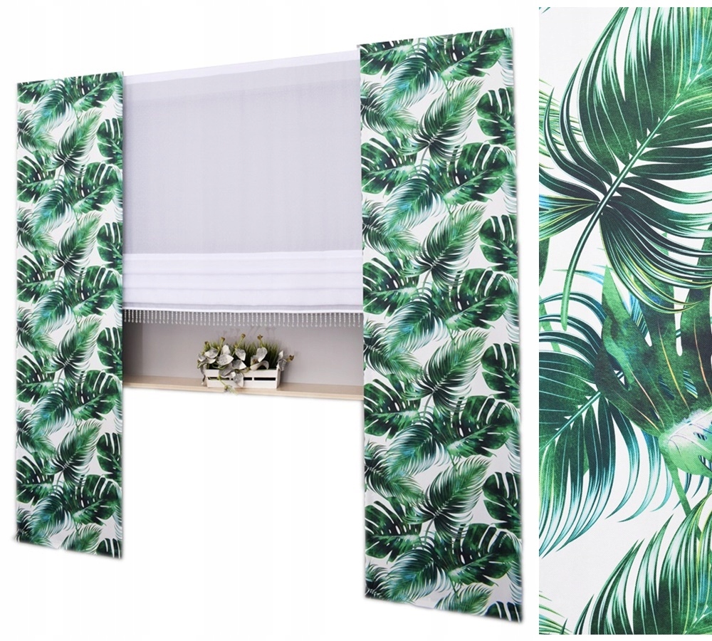 GOTOWE PANELE EKRANY LIŚĆ MONSTERA 60 X 240 FIRAN