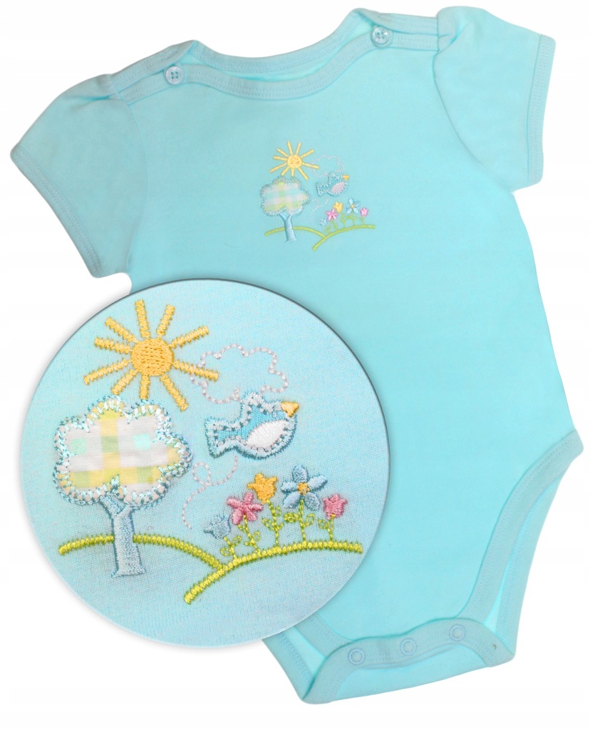 Body niemowlęce krótki rękaw 3-6m r.62