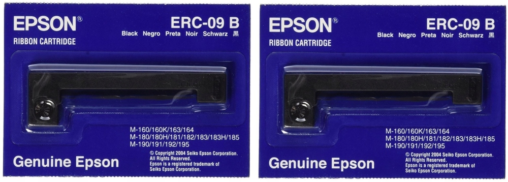 Купить Кассета Epson (ERC09) черная (черная) 2 шт.: отзывы, фото, характеристики в интерне-магазине Aredi.ru