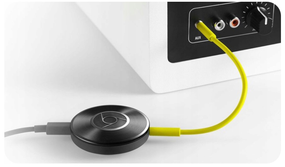 GOOGLE CHROMECAST AUDIO adapter WiFi, transmiter 7690032635